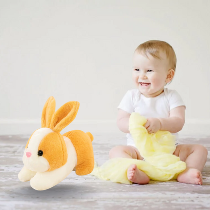 Cute Rabbit Soft Toy, Furry Stuffed Animal, Extra Soft, Perfect for Kids - 32 cm