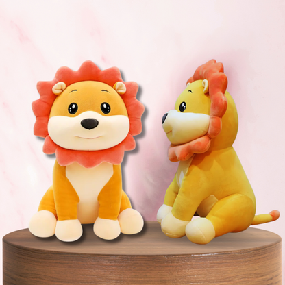 Sitting Lion Soft Toy : A Regal and Cozy Companion