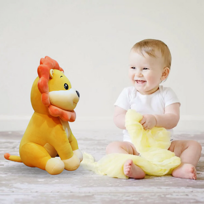 Sitting Lion Soft Toy : A Regal and Cozy Companion