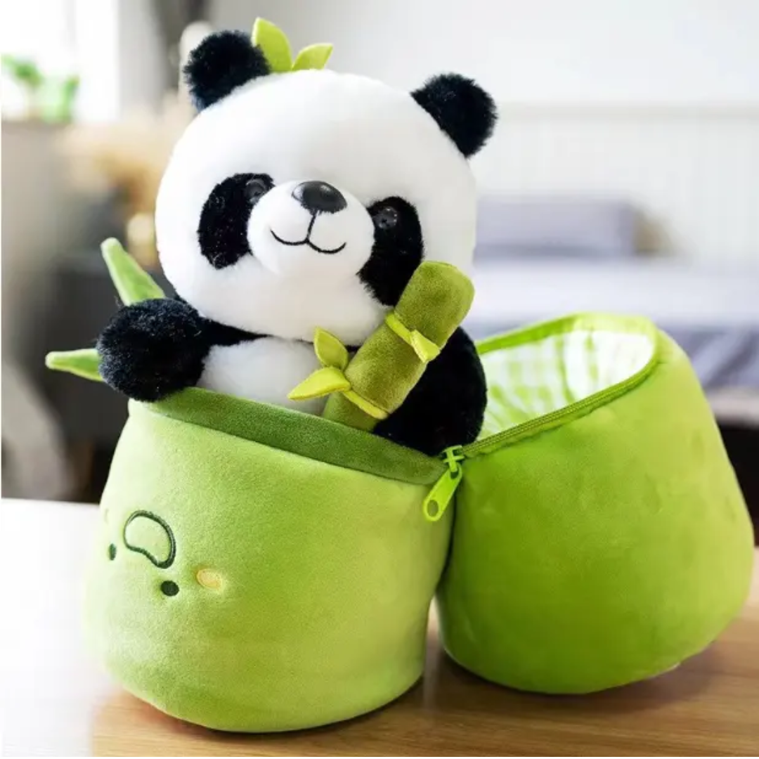 Bamboo Panda Soft Toy | Adorable Plush Panda for Kids