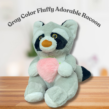 Big Cute and Cuddly Raccoon teddy bear soft toy