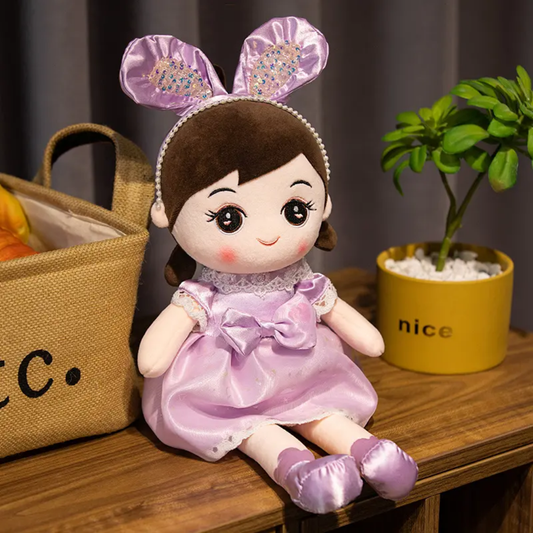 Adorable Stuffed Doll with Twinkling Ears for All Ages | 60Cm