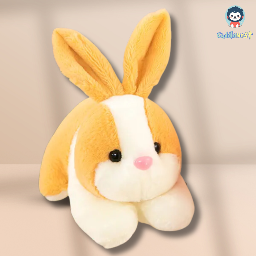 Cute Rabbit Soft Toy, Furry Stuffed Animal, Extra Soft, Perfect for Kids - 32 cm