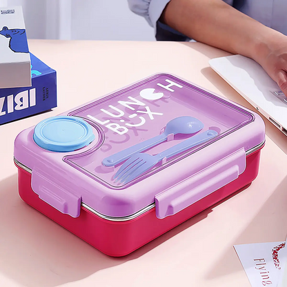 Bento Lunch Box with 3 Compartments