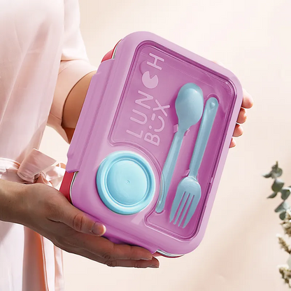 Bento Lunch Box with 3 Compartments