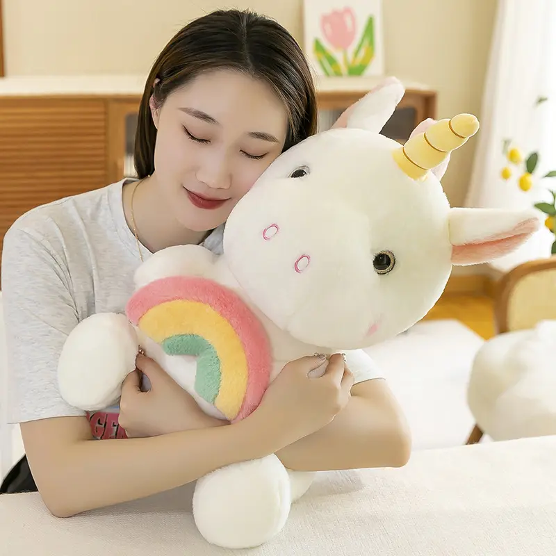 Rainbow Unicorn Soft Toy - 30 cm Plush Unicorn for Kids